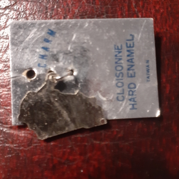 1960/70's Red Kentucky Souvenier Cloisonne Enamel Charm - Picture 6 of 12